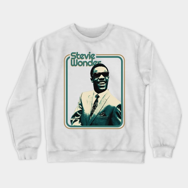 Stevie Wonder 80s retro Crewneck Sweatshirt by PRESENTA